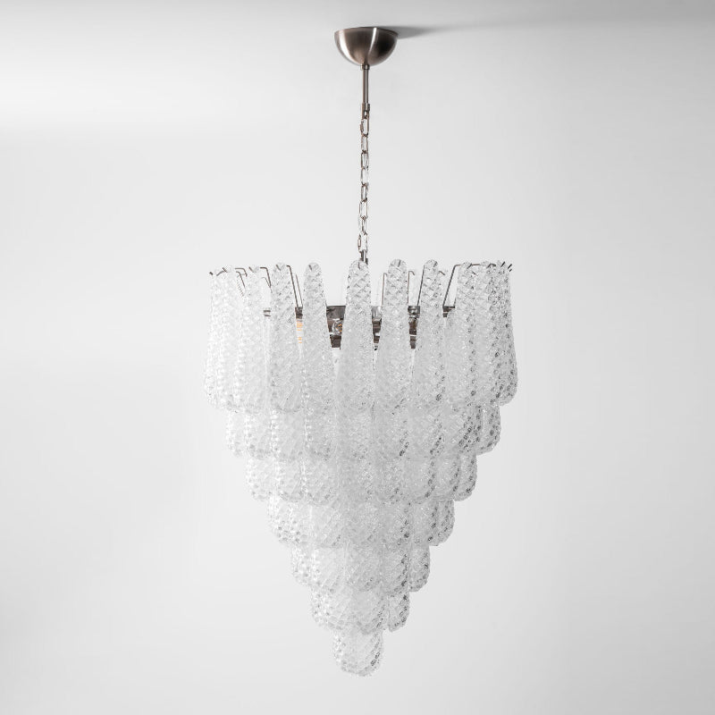 Inset Lustre Goutte Murano Métal Verre Premium - Neutralighting