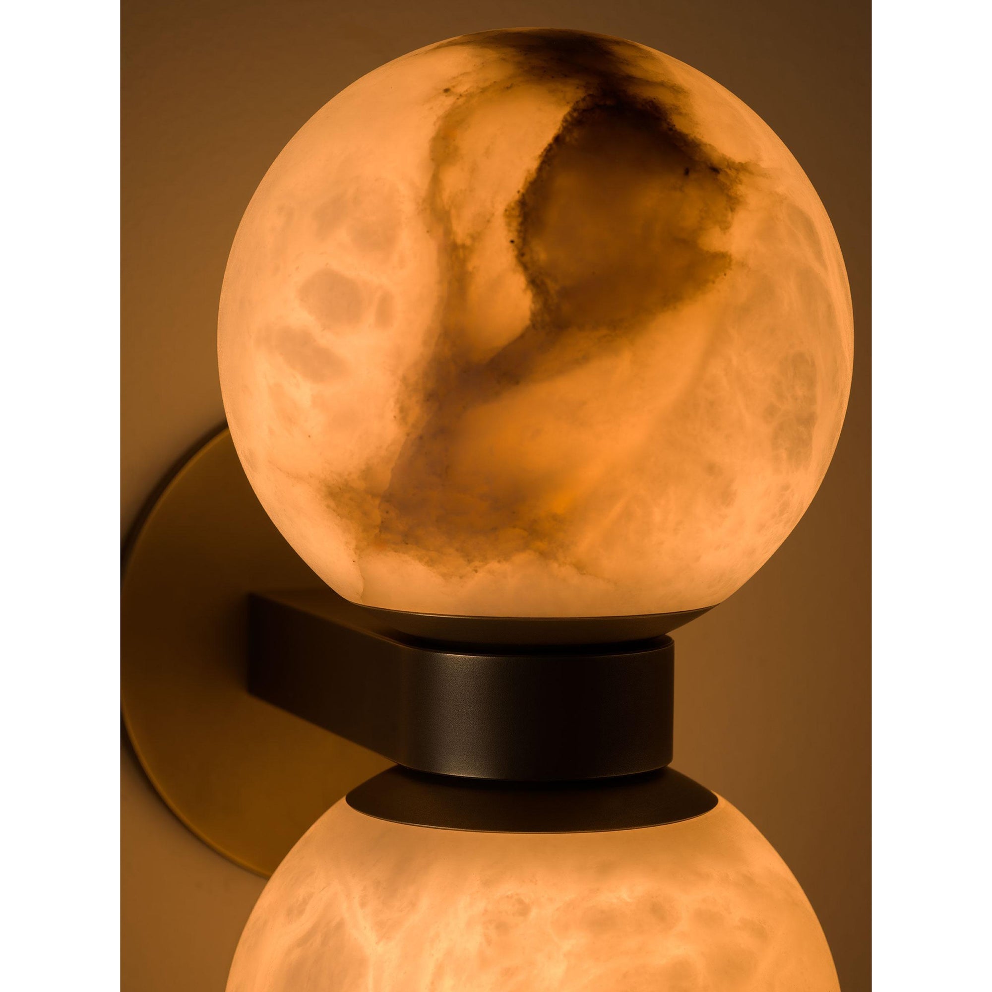 Lush Applique Murale Globe Albâtre Moderne - Neutralighting