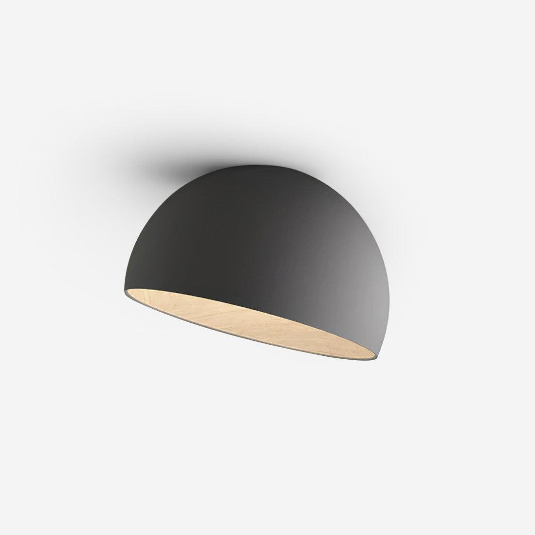 Ceiling Lamp Dome Wood Interior Warm Modern Minimalist - Letslighting