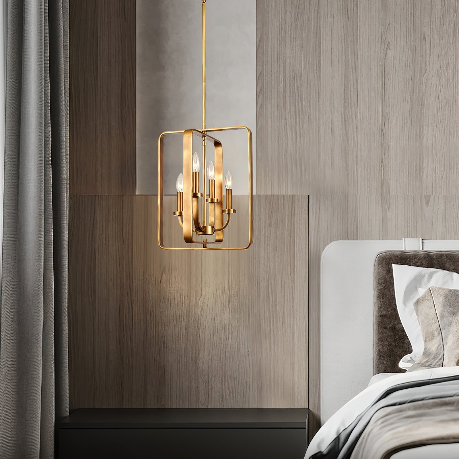 Shade Suspension Métal Laiton Vintage Industrielle - Neutralighting