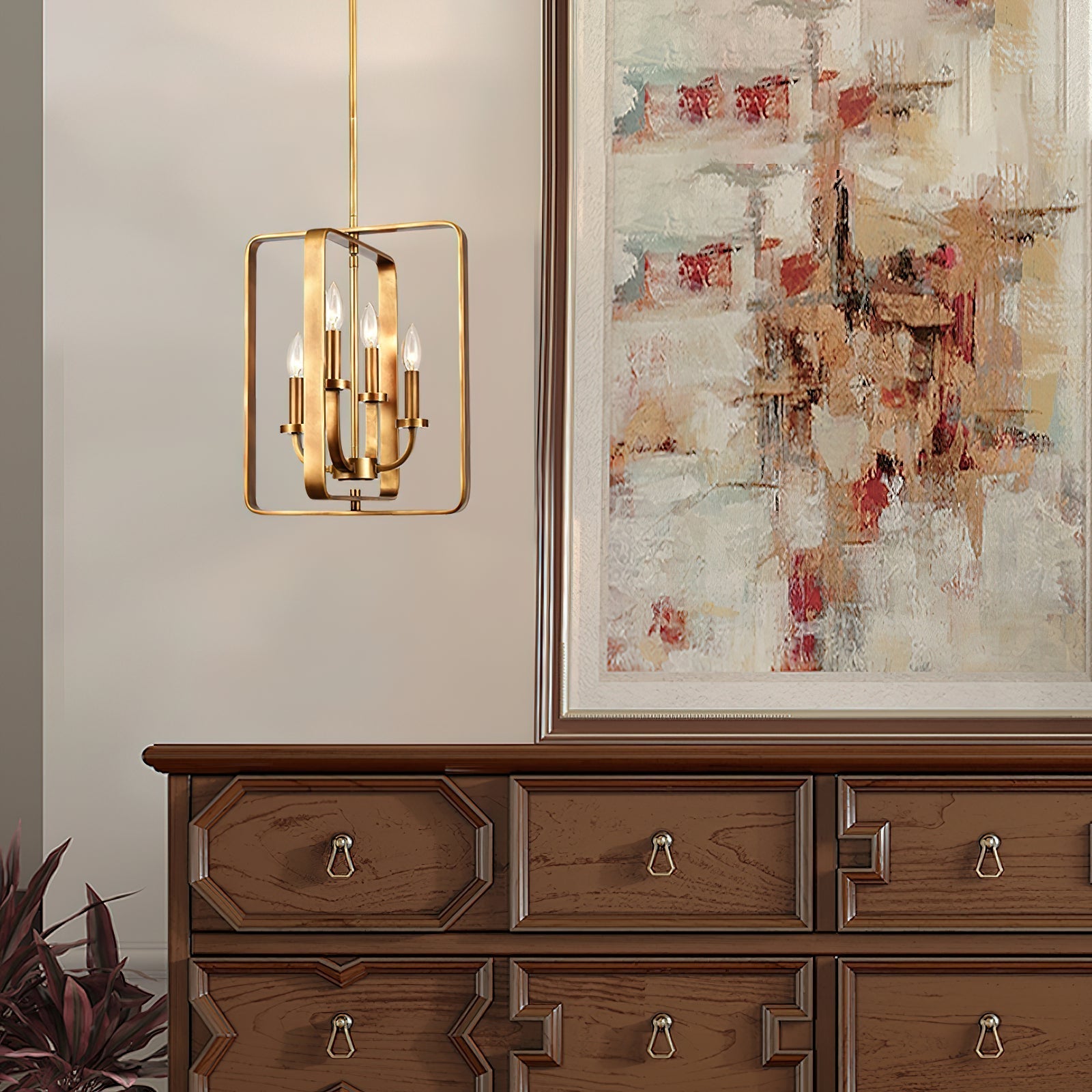 Shade Suspension Métal Laiton Vintage Industrielle - Neutralighting