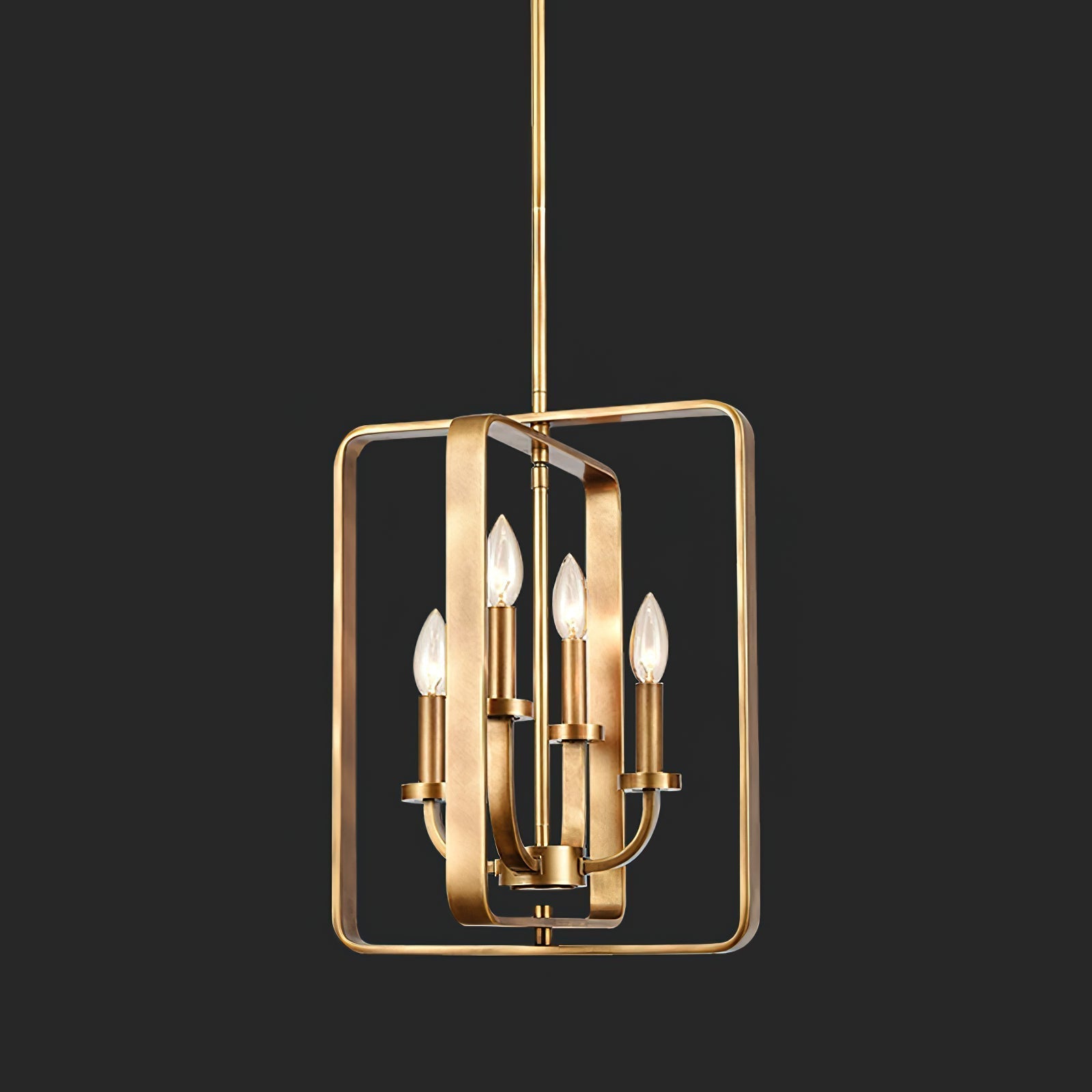 Shade Suspension Métal Laiton Vintage Industrielle - Neutralighting