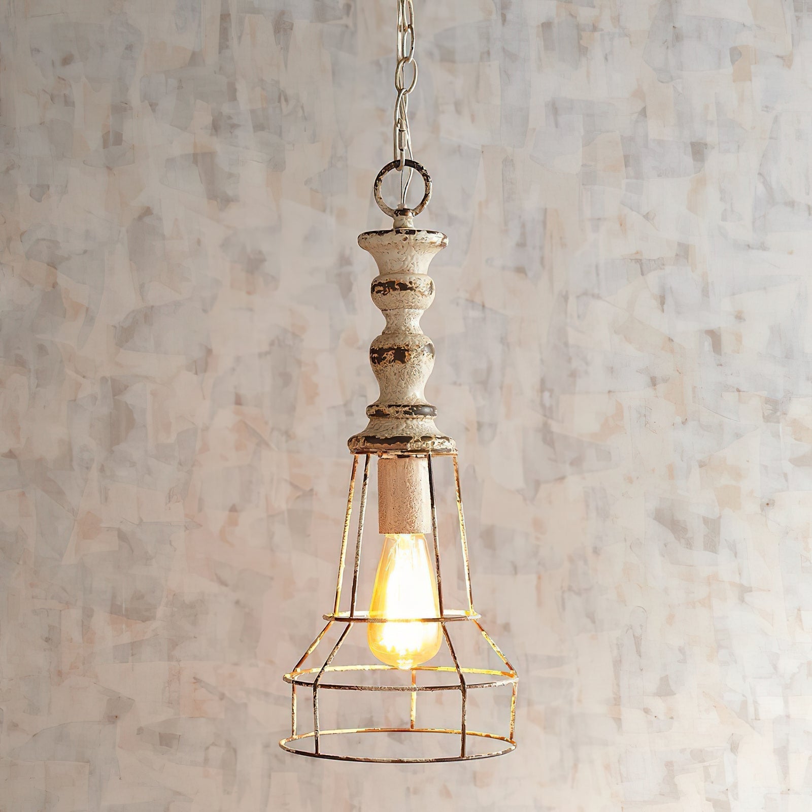 Xylo Suspension Métal Vieilli Vintage Industrielle - Neutralighting