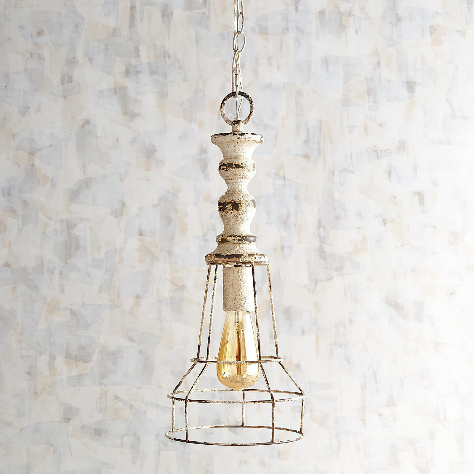 Xylo Suspension Métal Vieilli Vintage Industrielle - Neutralighting
