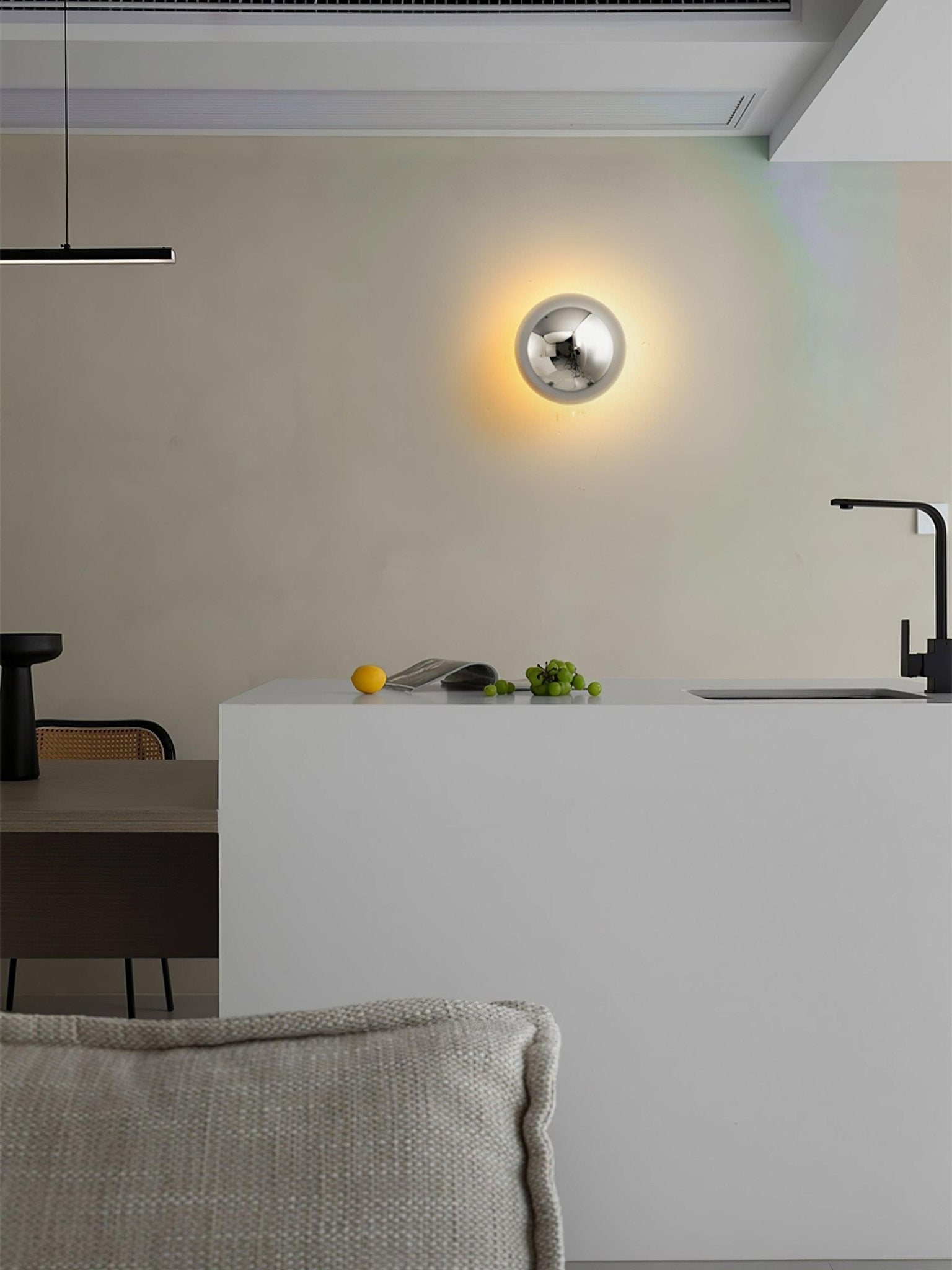 Louisa Applique Murale Moderne Minimaliste Sphère Sconce - Neutralighting