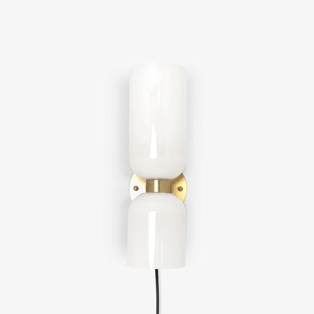 Lylaearis Nordic Art Plug-In Glass Wall Lamp - Neutralighting