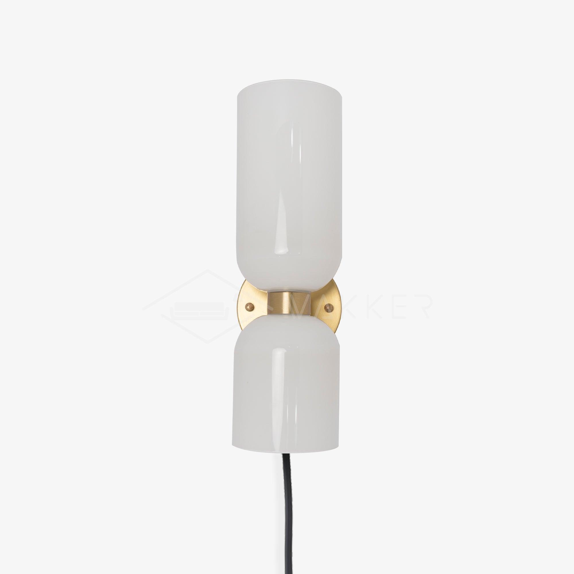 Lylaearis Nordic Art Plug-In Glass Wall Lamp - Neutralighting