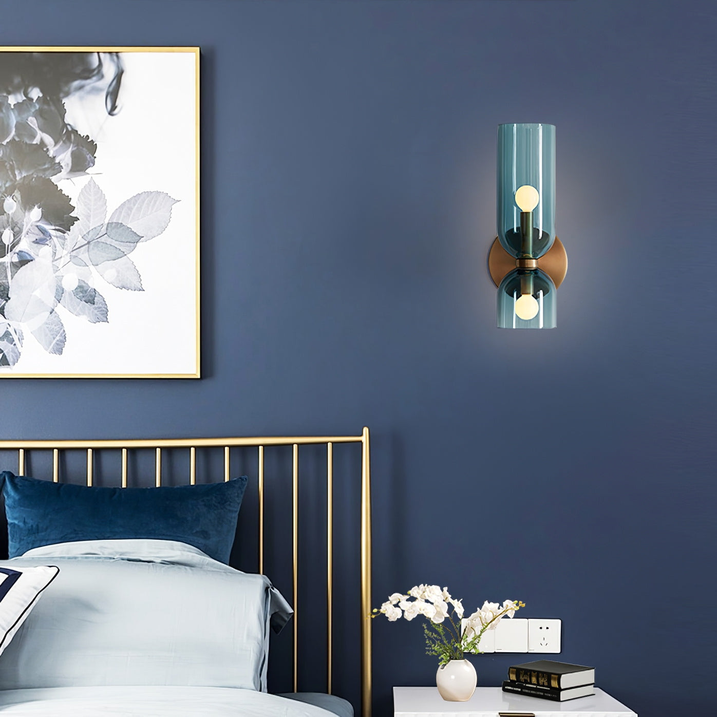 Chime Applique Murale Laiton Verre Moderne - Neutralighting
