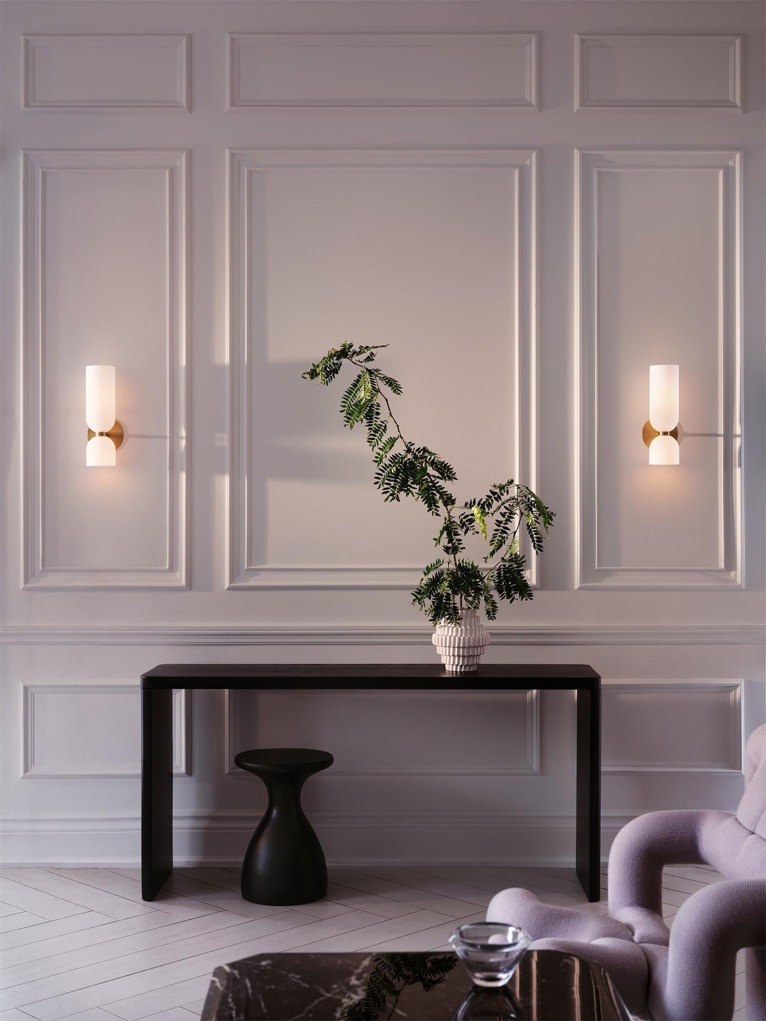 Chime Applique Murale Laiton Verre Moderne - Neutralighting