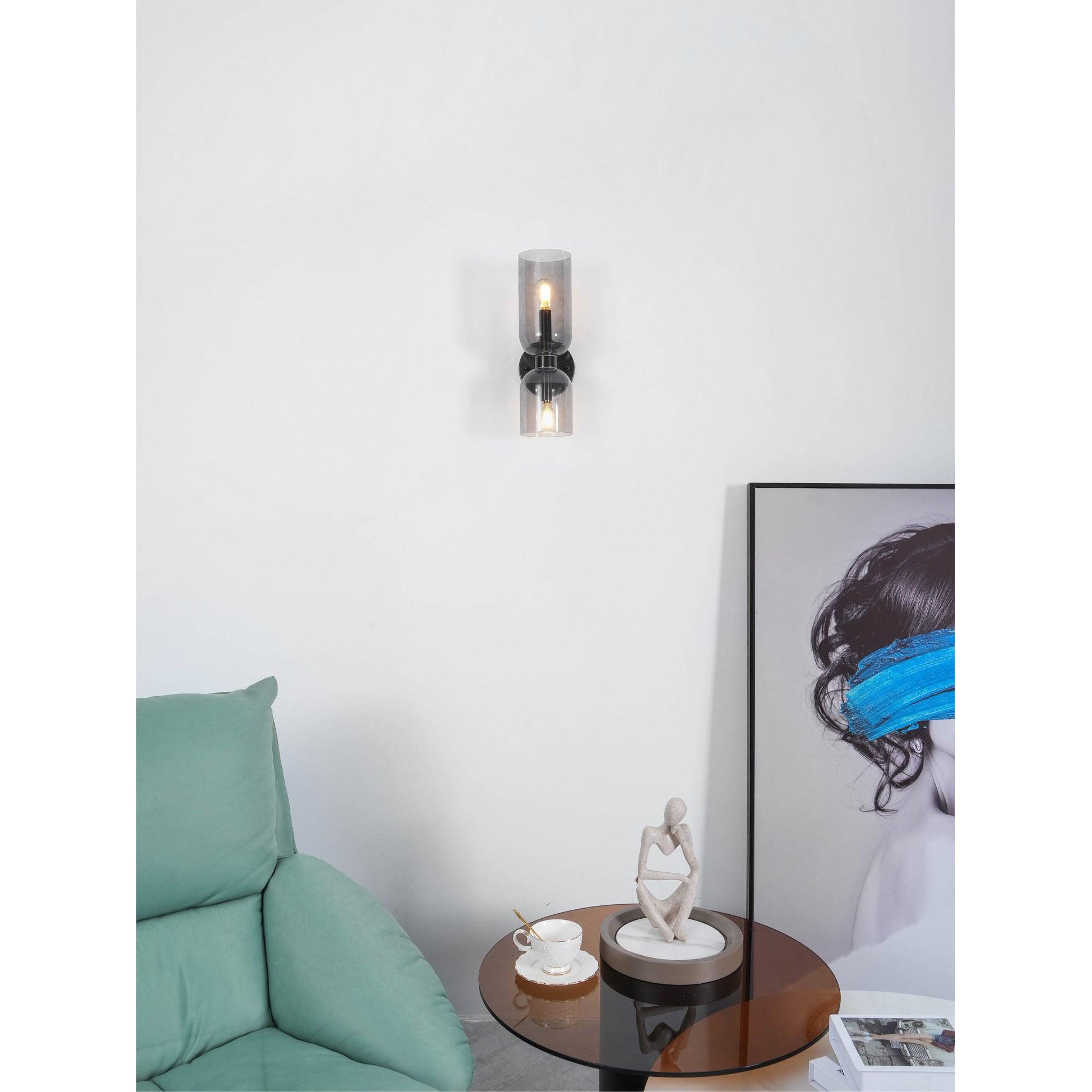 Chime Applique Murale Laiton Verre Moderne - Neutralighting
