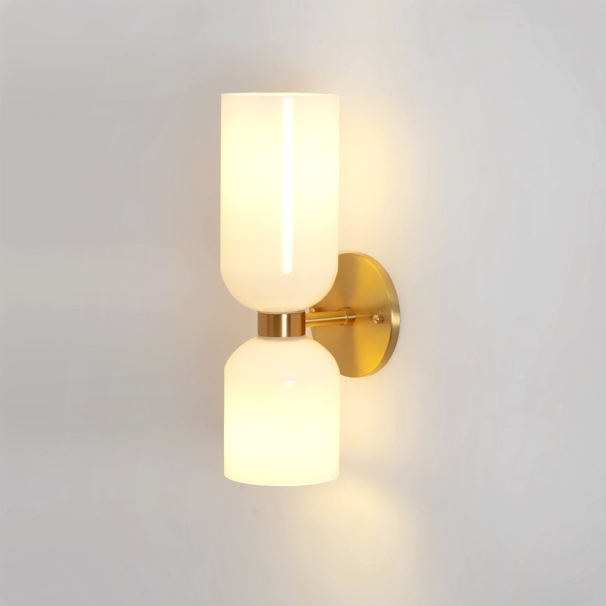 Lylaearis Nordic Art Plug-In Glass Wall Lamp - Neutralighting