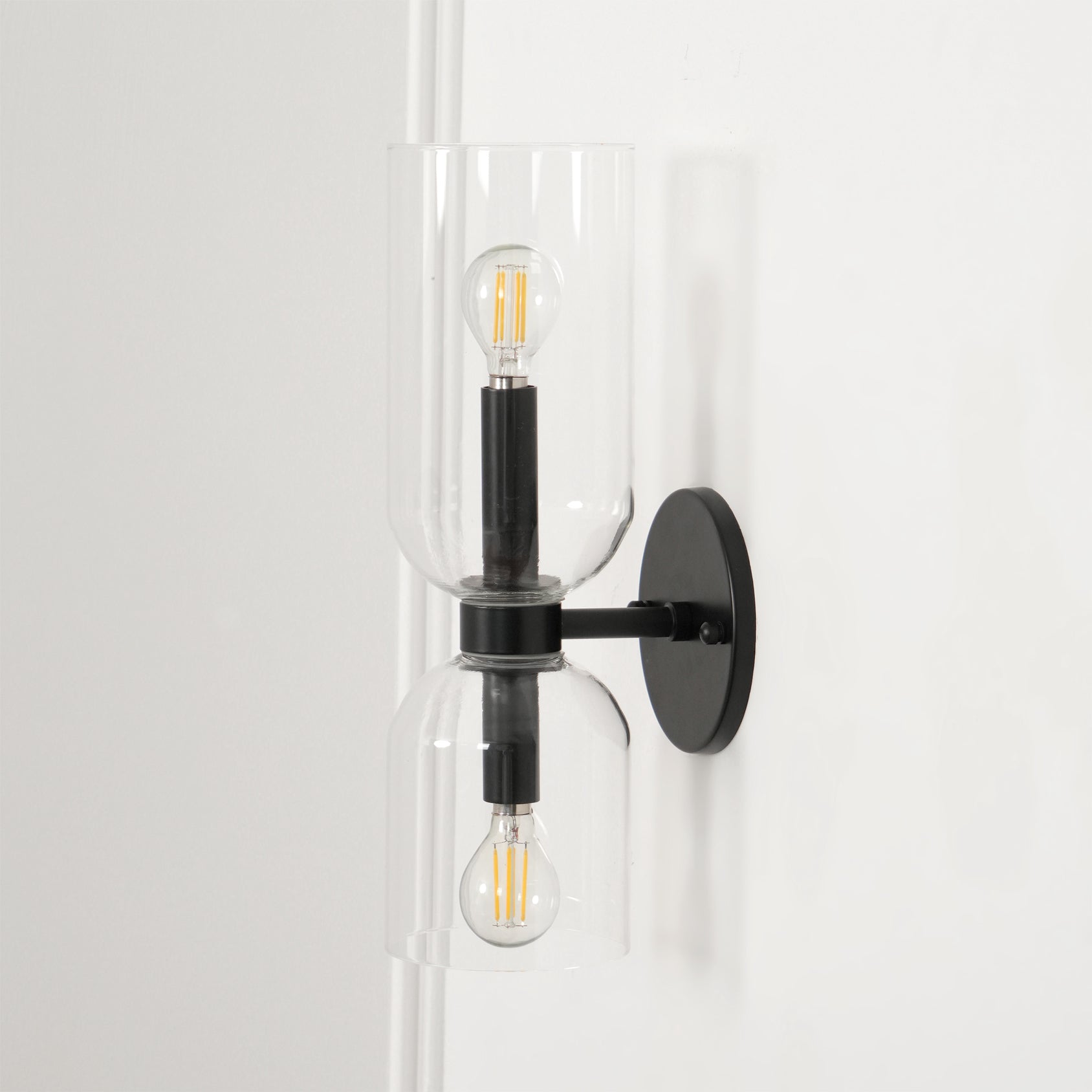 Lylaearis Nordic Art Plug-In Glass Wall Lamp - Neutralighting