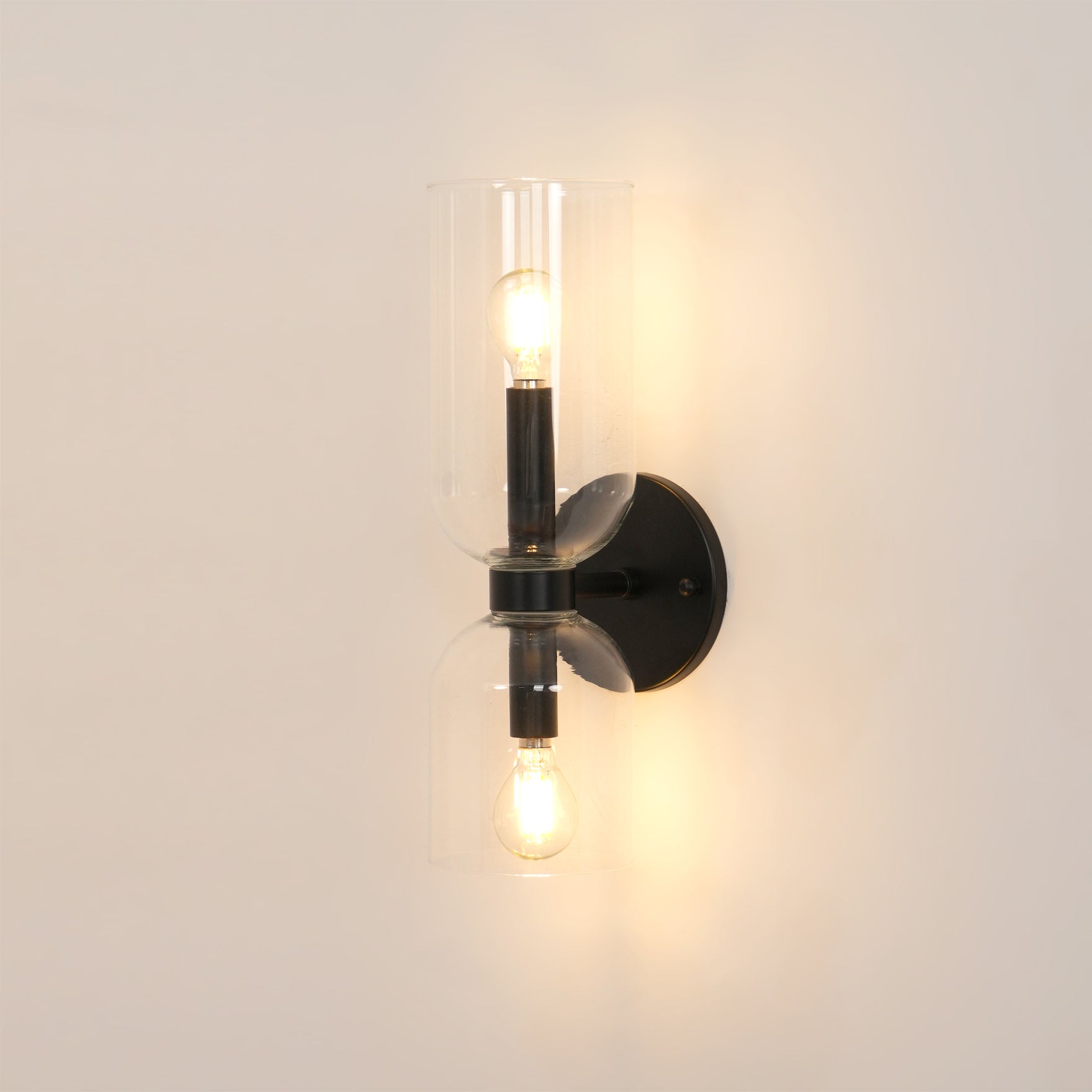 Lylaearis Nordic Art Plug-In Glass Wall Lamp - Neutralighting
