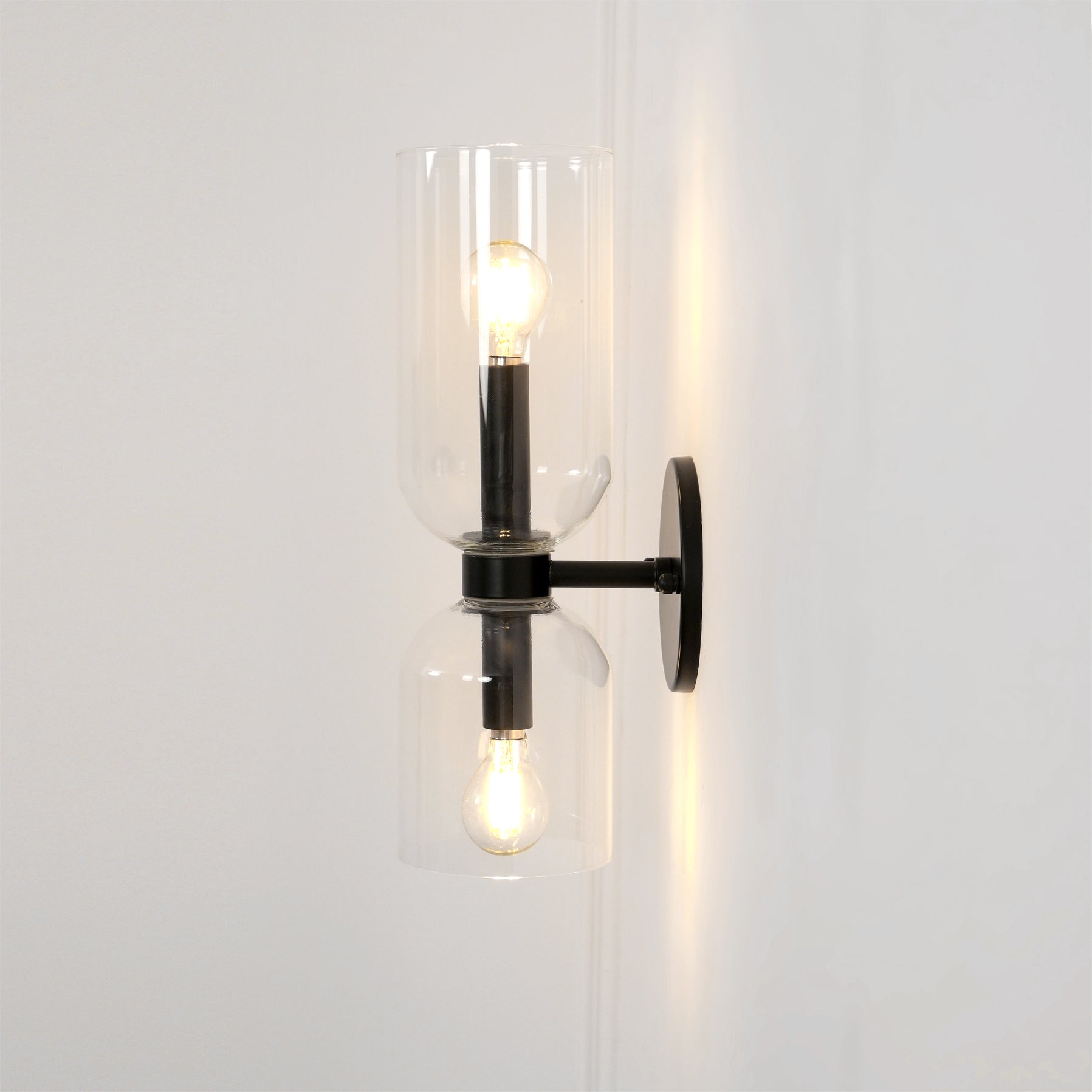 Lylaearis Nordic Art Plug-In Glass Wall Lamp - Neutralighting