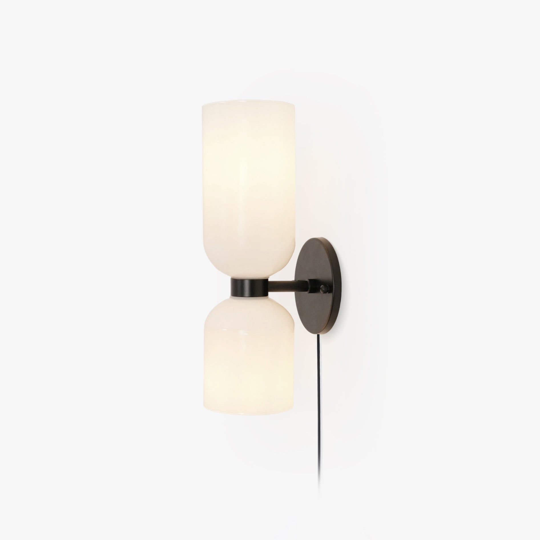 Lylaearis Nordic Art Plug-In Glass Wall Lamp - Neutralighting
