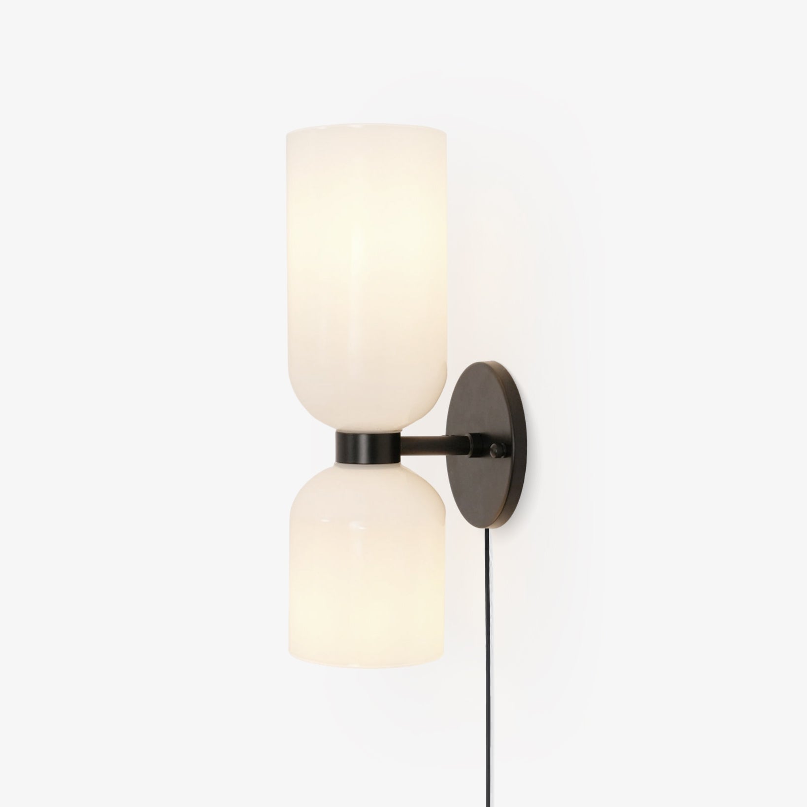 Lylaearis Nordic Art Plug-In Glass Wall Lamp - Neutralighting