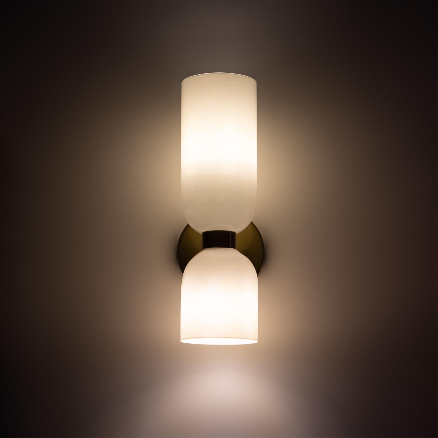 Chime Applique Murale Laiton Verre Moderne - Neutralighting