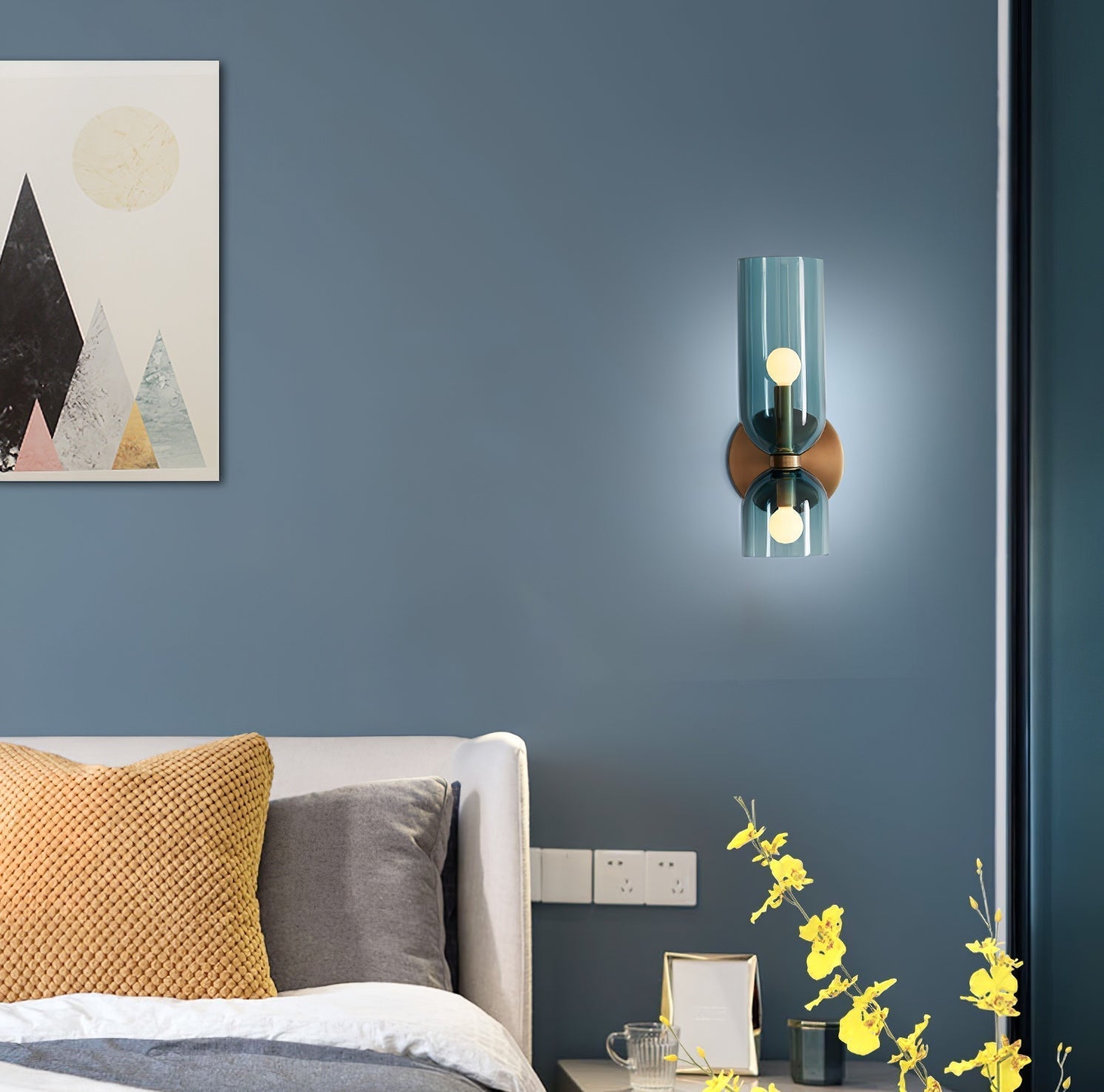 Chime Applique Murale Laiton Verre Moderne - Neutralighting