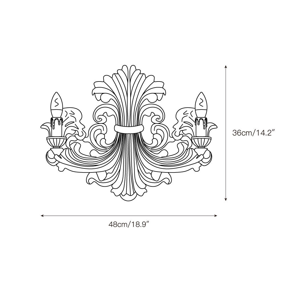 Eon Applique Murale Plâtre Élégance Premium - Neutralighting
