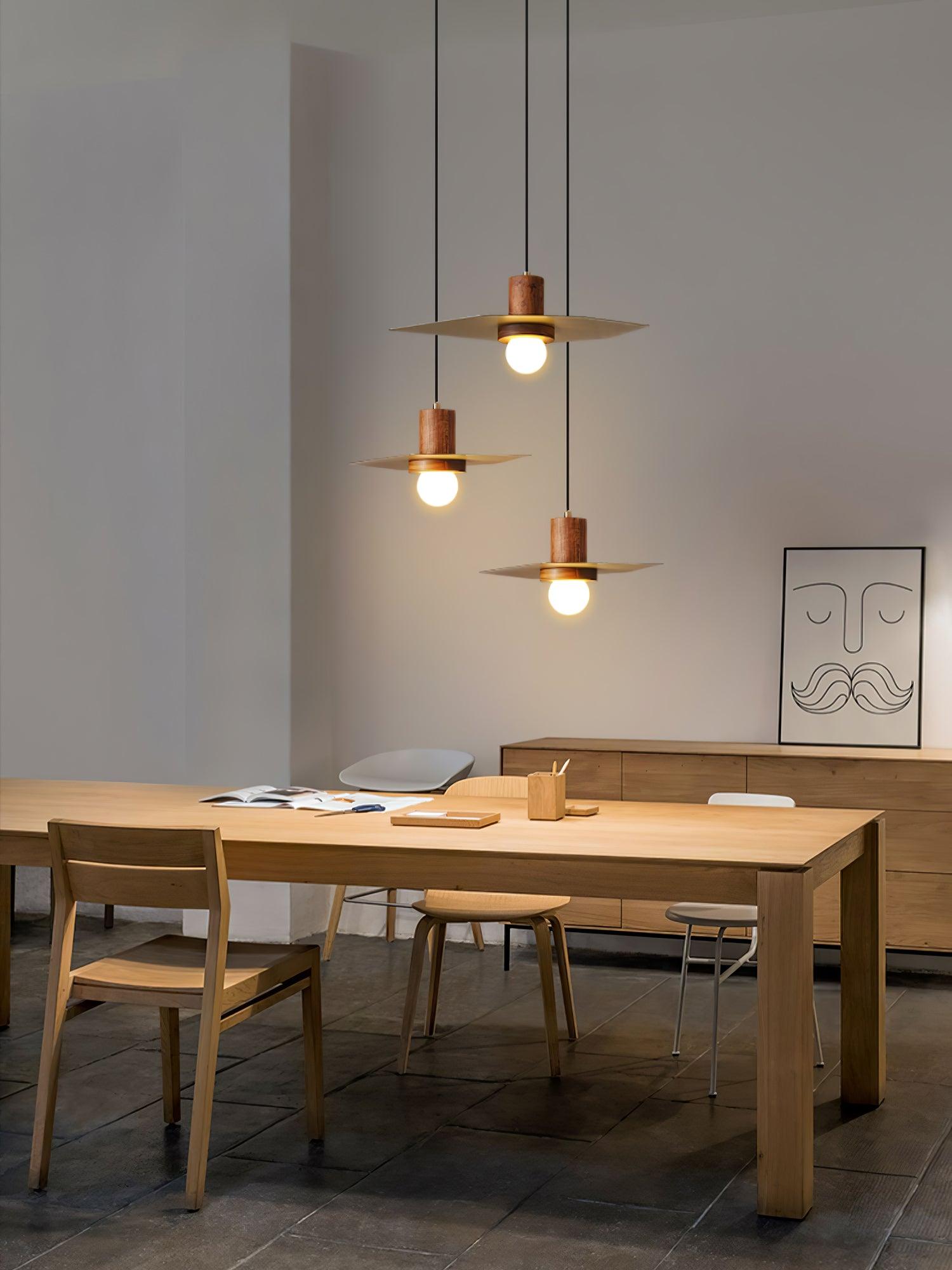 Olvenan Premium Nordic Art Bois Suspension - Neutralighting