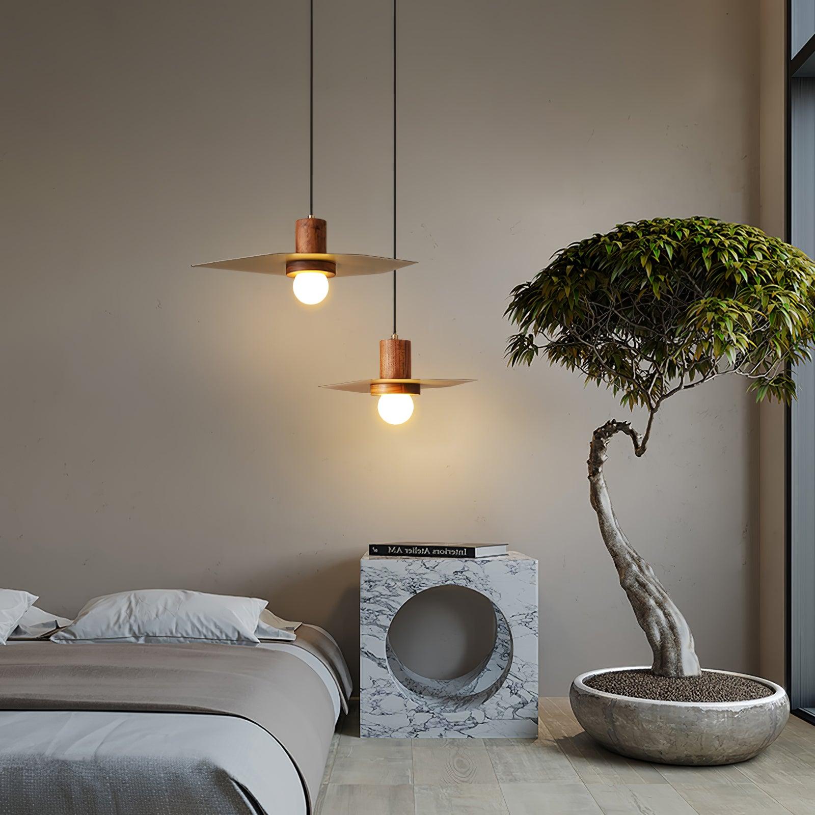 Olvenan Premium Nordic Art Bois Suspension - Neutralighting