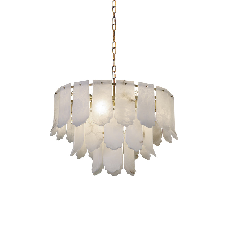 Hue Lustre Laiton Albâtre Luxe Postmoderne - Neutralighting