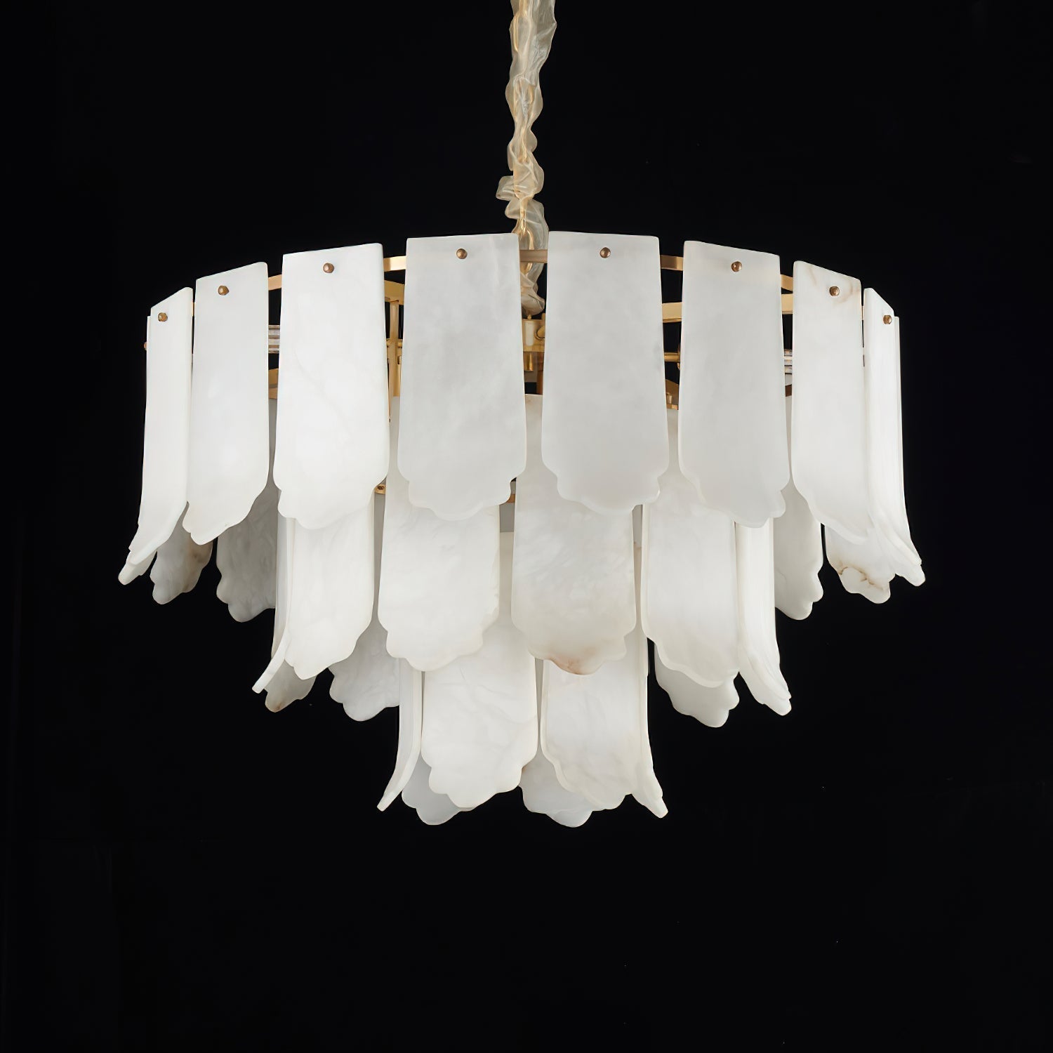 Hue Lustre Laiton Albâtre Luxe Postmoderne - Neutralighting