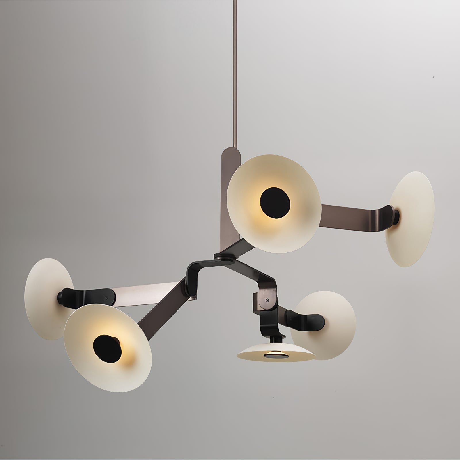 Jade Lustre Métal Marron Créativité Individuelle - Neutralighting