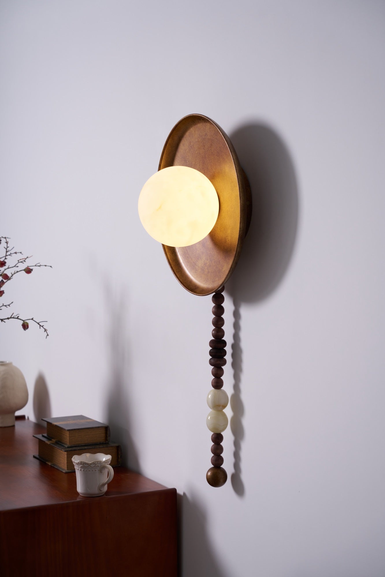 Olive Applique Murale Premium Nordique Art Marbre - Neutralighting