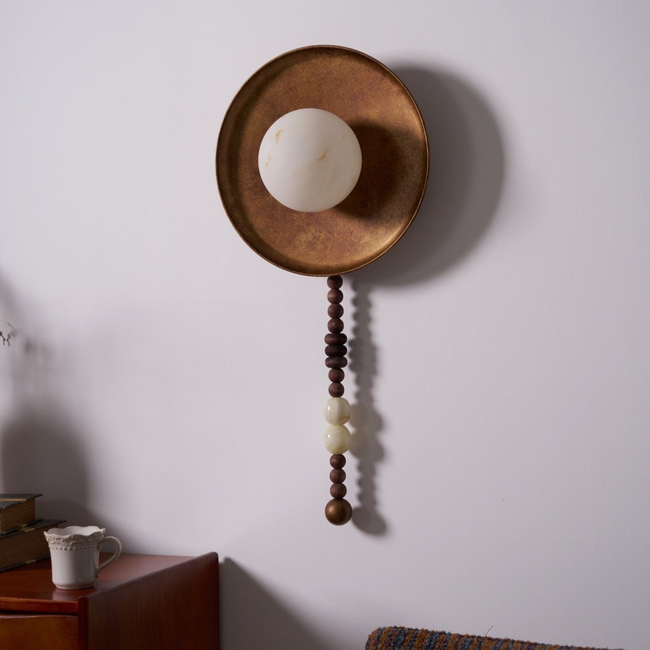 Olive Applique Murale Premium Nordique Art Marbre - Neutralighting