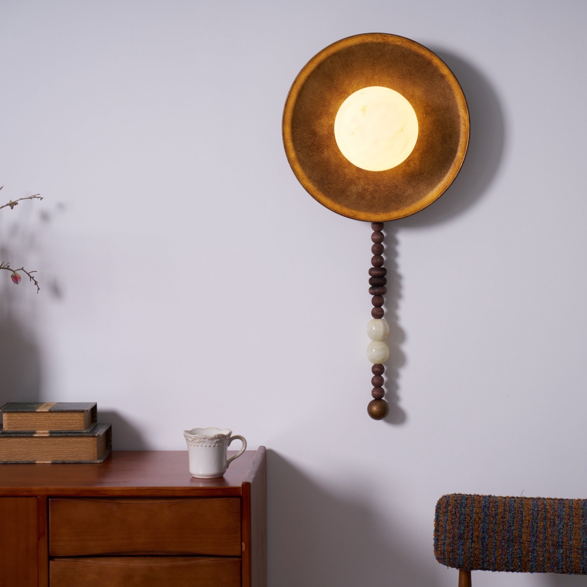 Olive Applique Murale Premium Nordique Art Marbre - Neutralighting