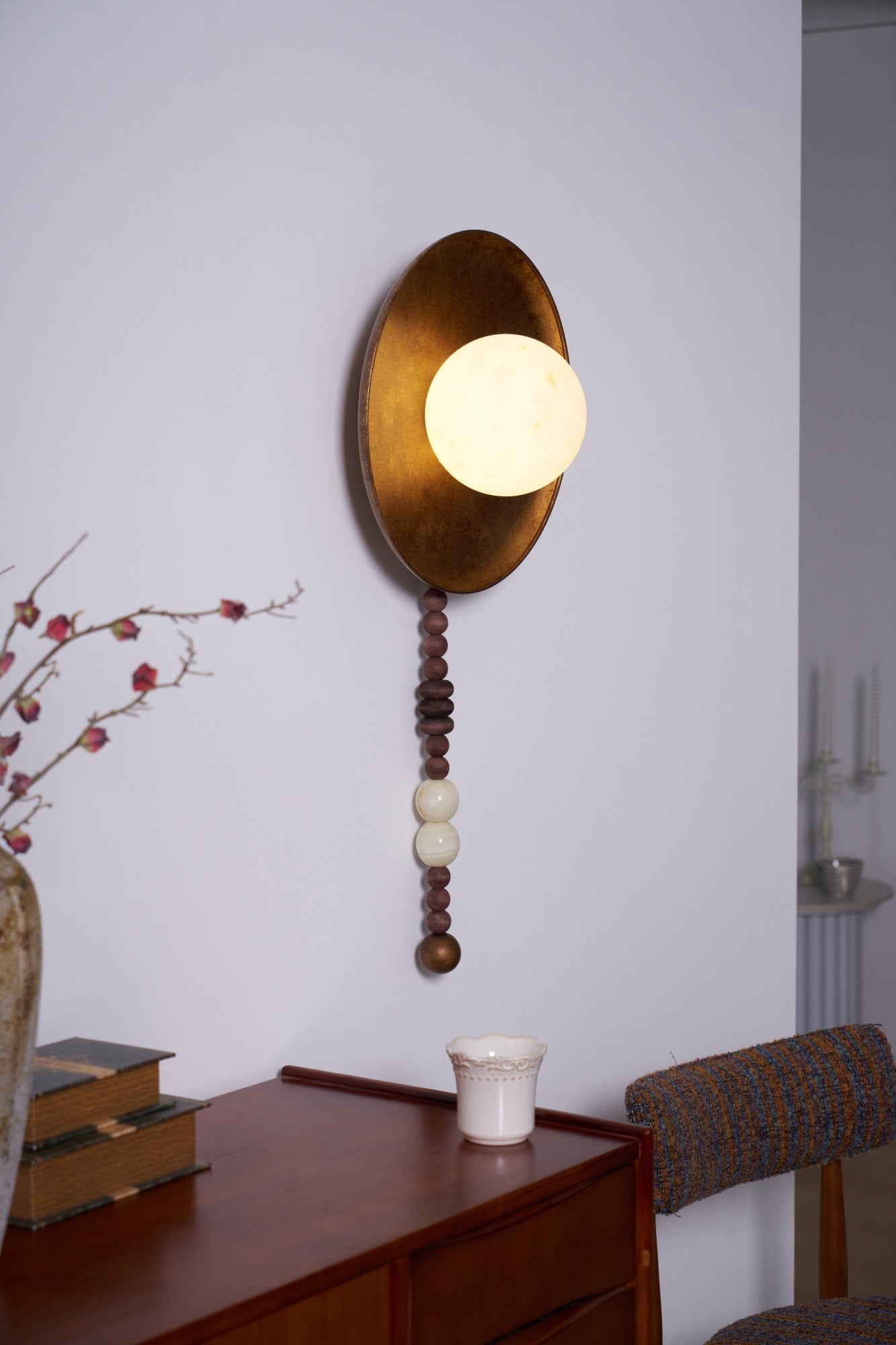 Olive Applique Murale Premium Nordique Art Marbre - Neutralighting