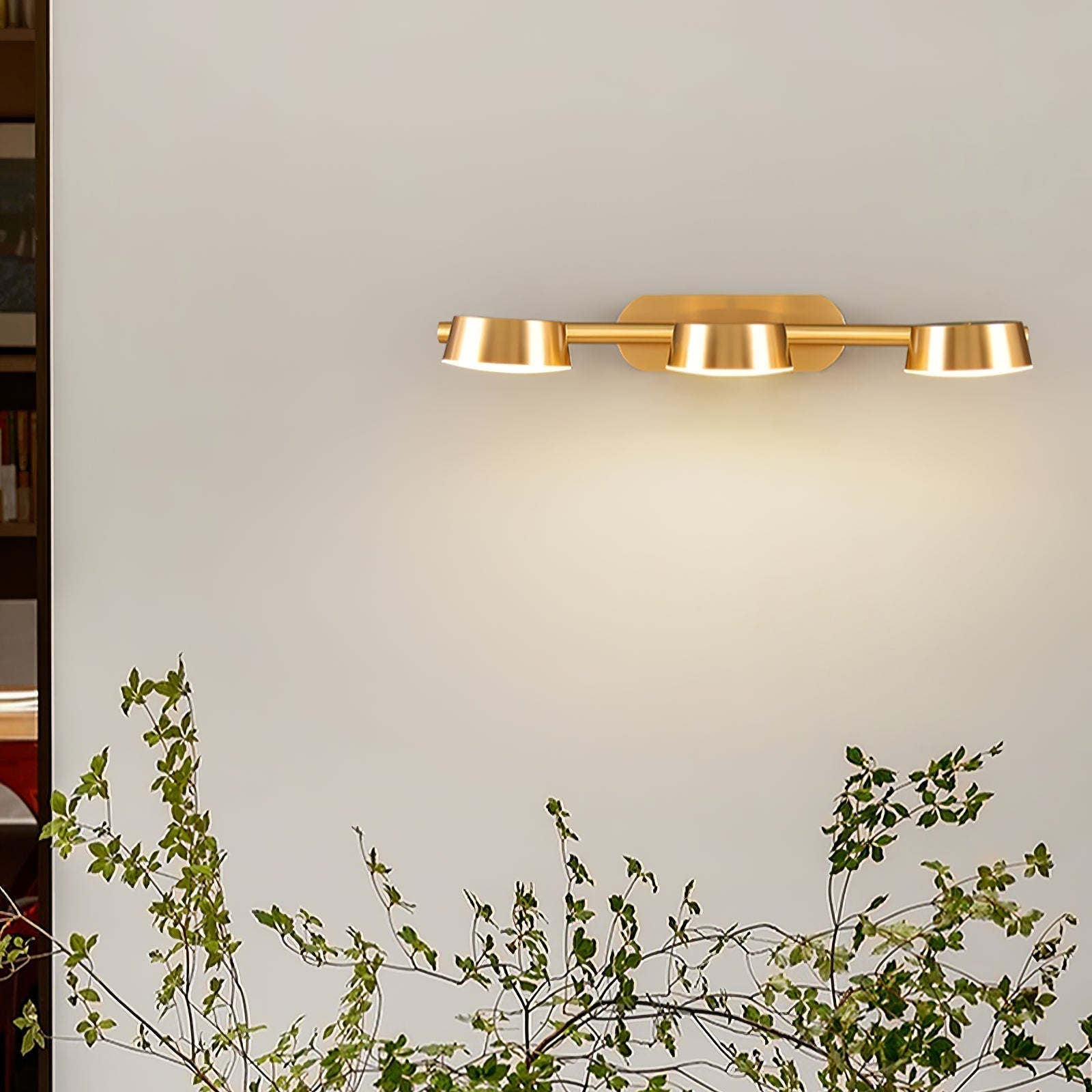 Edward Premium Élégance Coiffeuse Laiton Applique Murale - Neutralighting