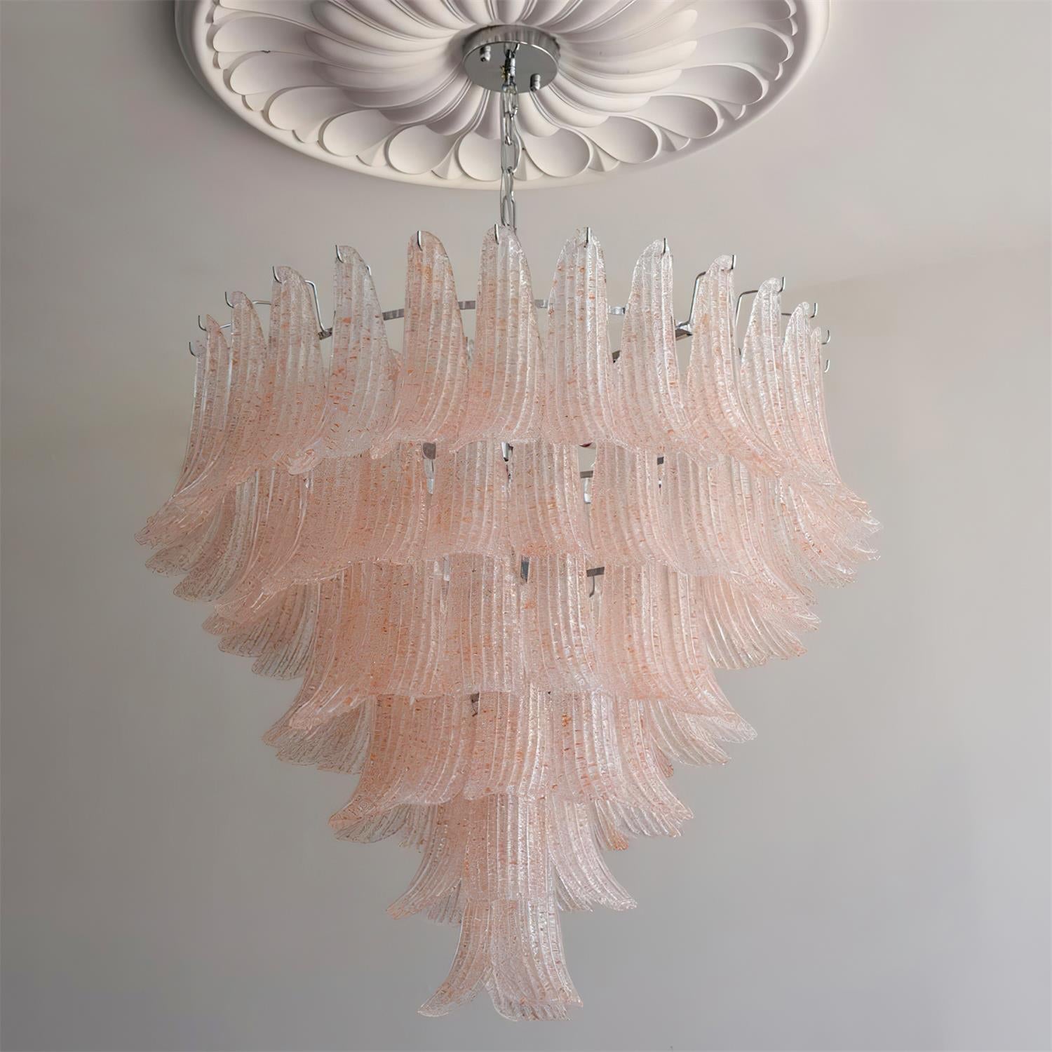 ElenaLustre Pétales En Verre En Forme De Main Sur Cadre Superposé - Neutralighting
