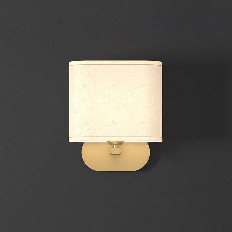 Myth Applique Murale Laiton Tissu Moderne Salon - Neutralighting