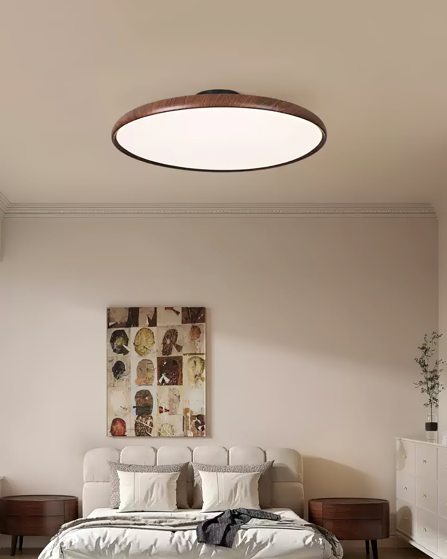Cavelo Oval Semi-Flush Ceiling Light - Letslighting