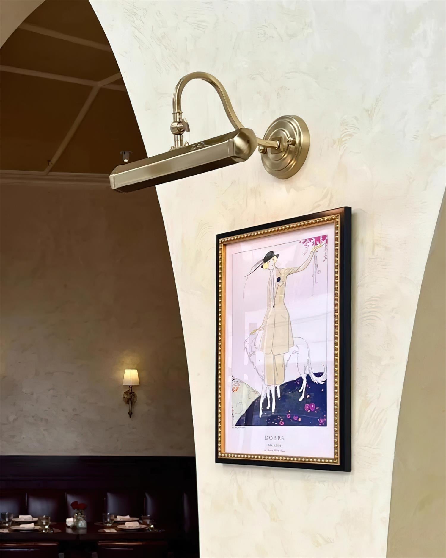 Elowen Wall Lamp Geometric Picture Light - Letslighting
