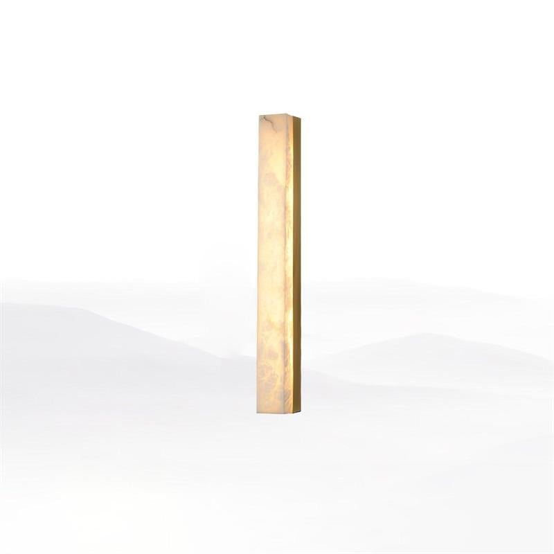 Quill Applique Murale Laiton Albâtre Minimaliste - Neutralighting