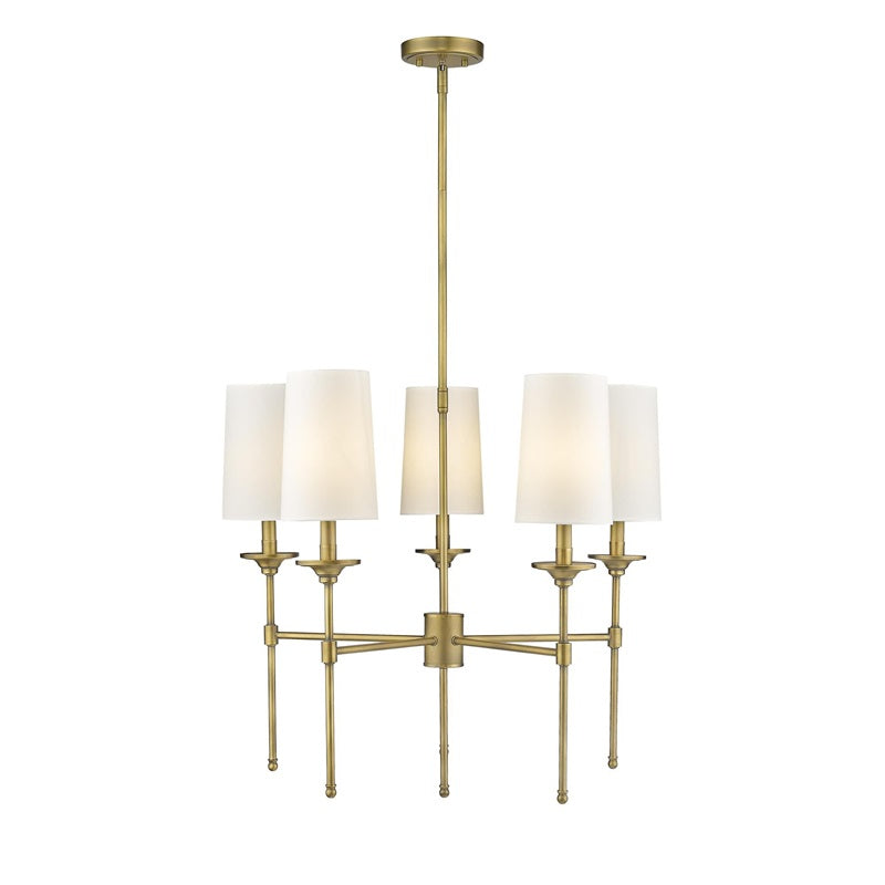 Armiriel Lustre Laiton Tissu Vintage Industriel - Neutralighting