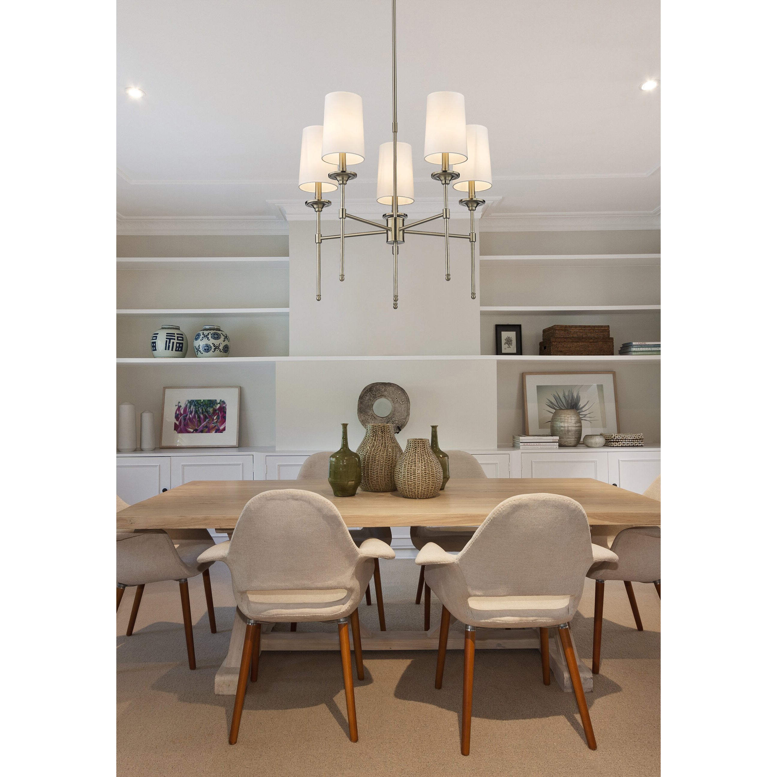 Armiriel Lustre Laiton Tissu Vintage Industriel - Neutralighting