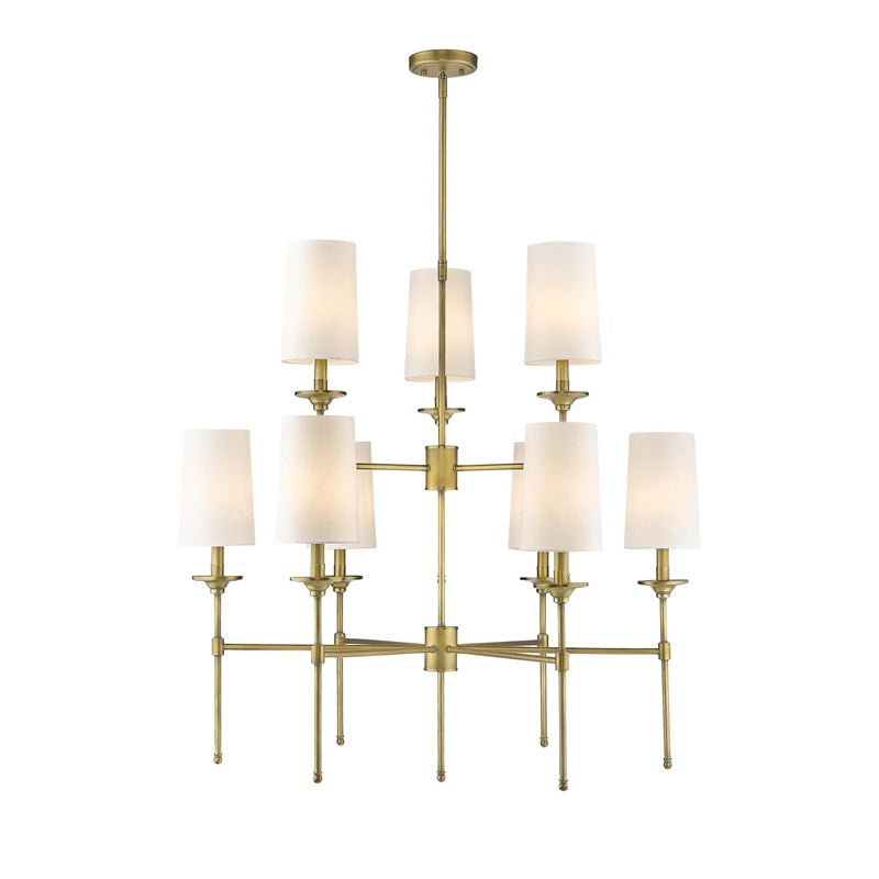 Armiriel Lustre Laiton Tissu Vintage Industriel - Neutralighting
