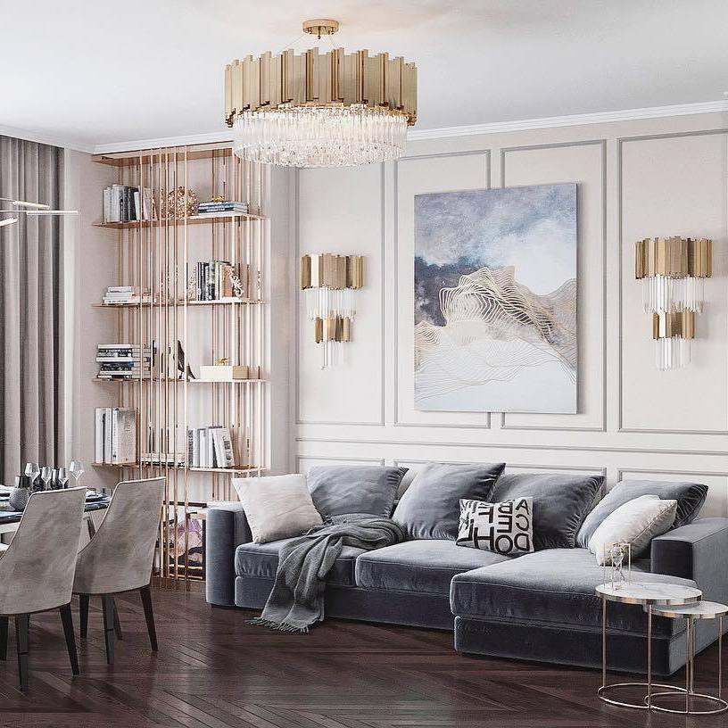 Vevyniel Postmoderne Luxe Empire Cristal Applique Murale - Neutralighting