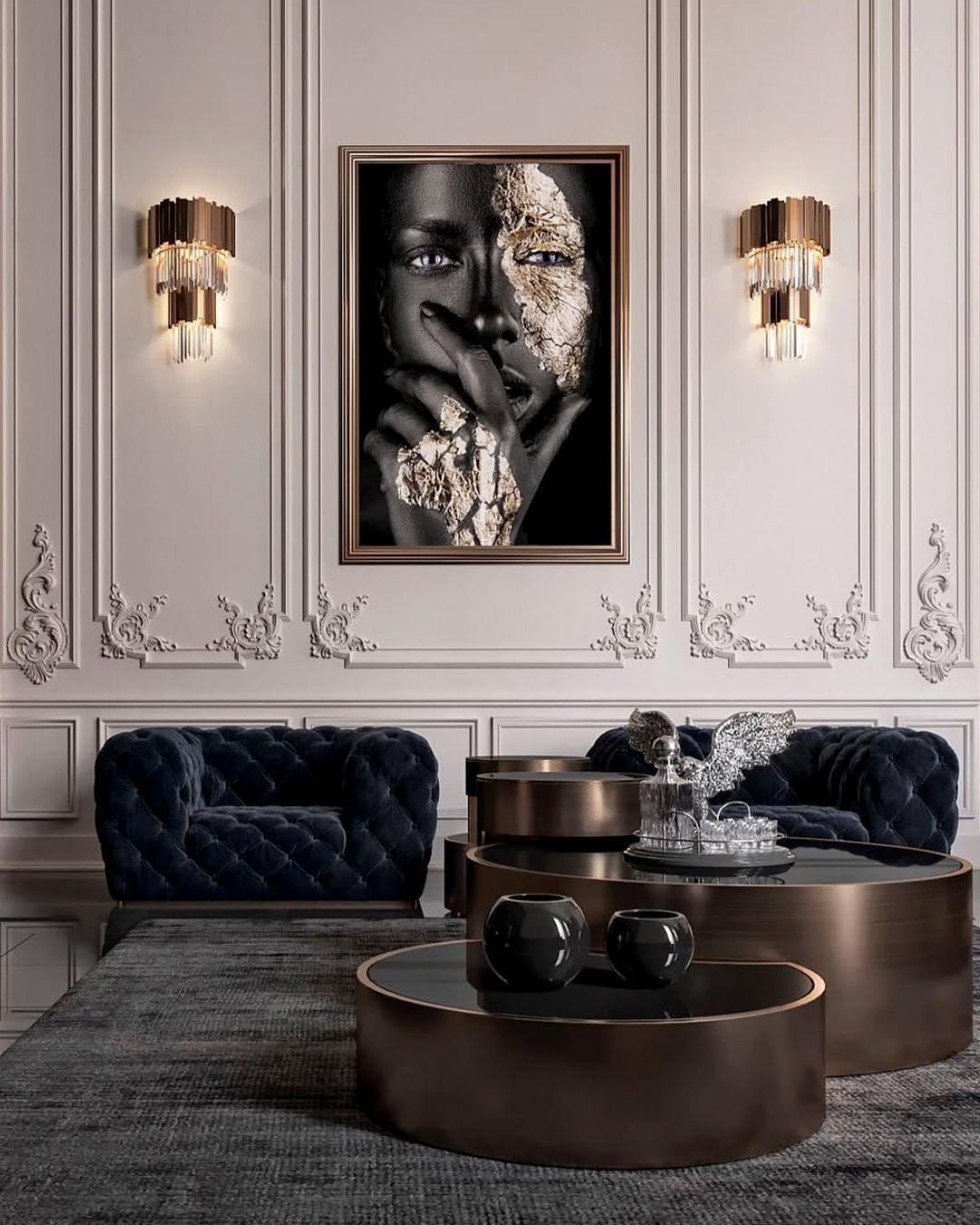 Vevyniel Postmoderne Luxe Empire Cristal Applique Murale - Neutralighting