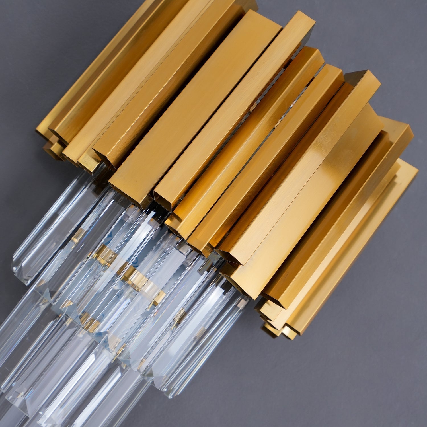 Vevyniel Postmoderne Luxe Empire Cristal Applique Murale - Neutralighting