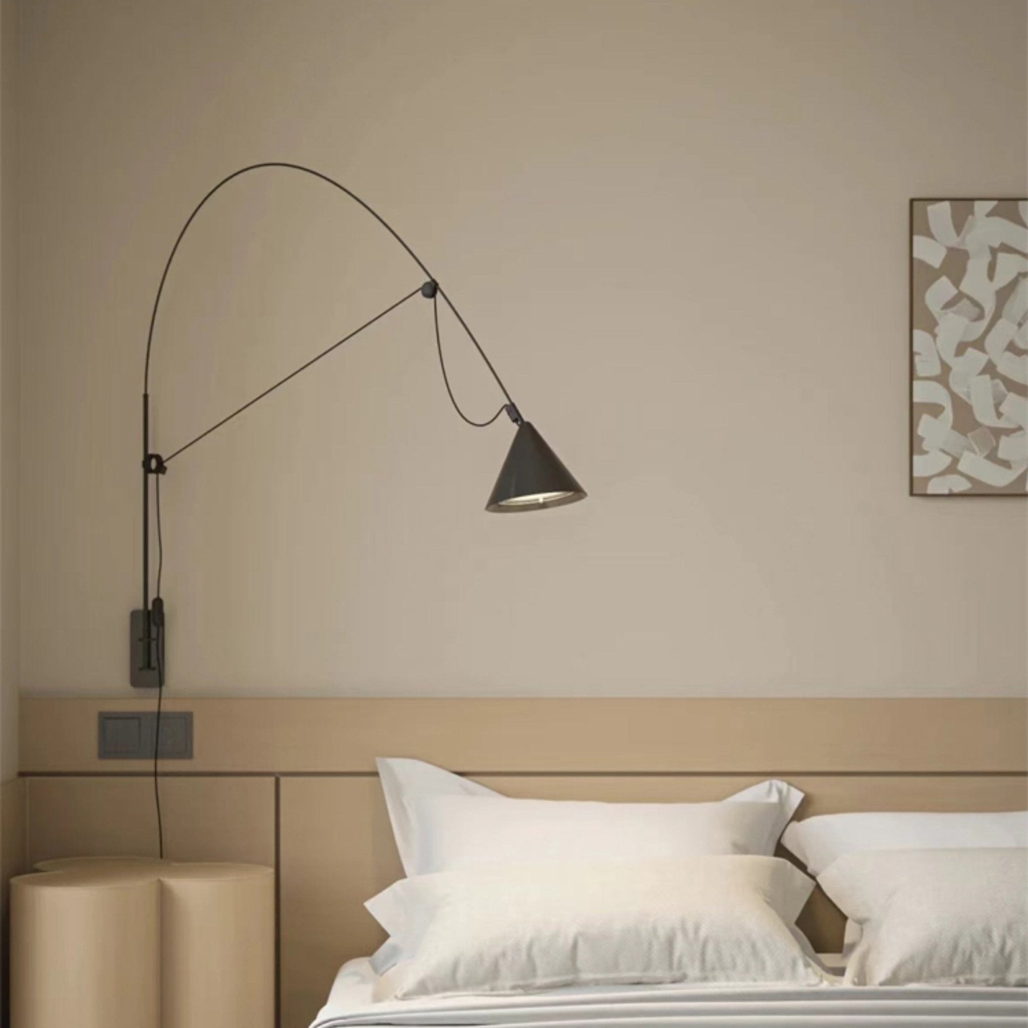 Lustra Wall Lamp Arc Cone Minimalist - Neutralighting