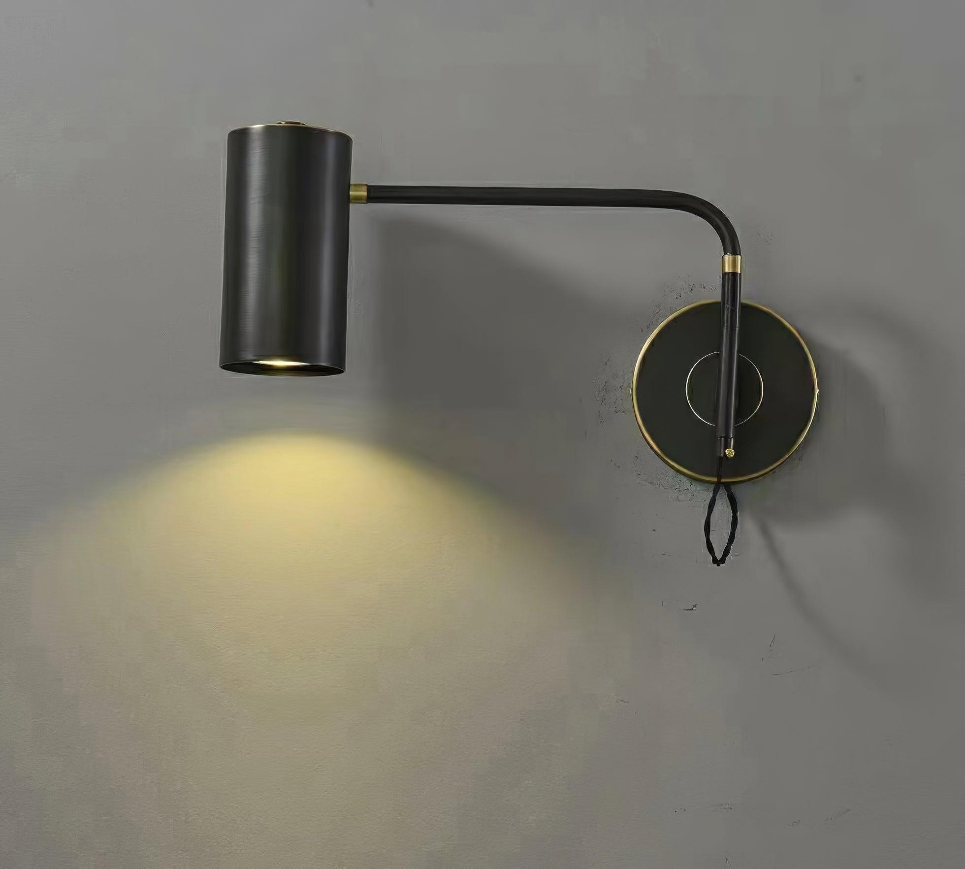 Zarase Lampe Murale Industrielle en Acier - Neutralighting