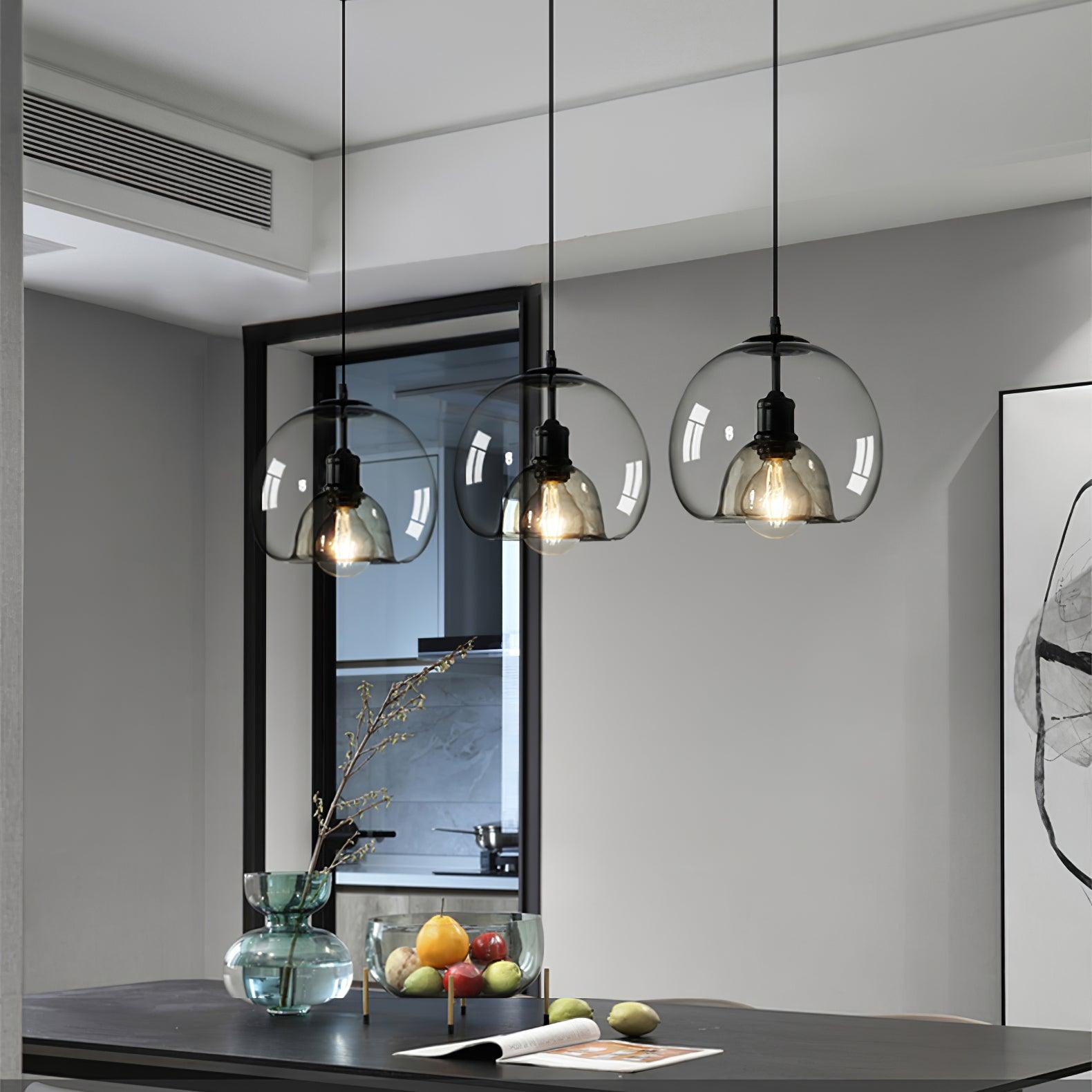 Zelirila Nordic Art Pearl Glass Pendant Lamp - Neutralighting