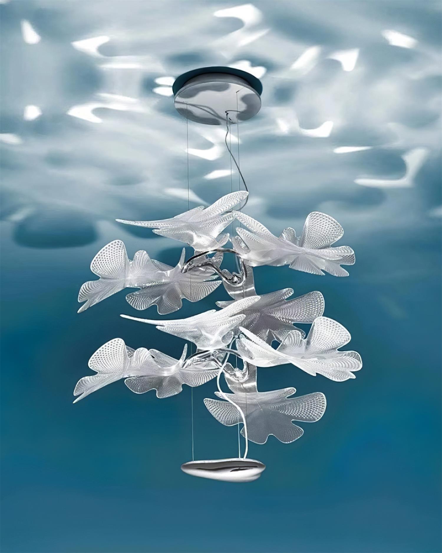 Etoile Lampe Pendante Ondulée LED Organique - Neutralighting