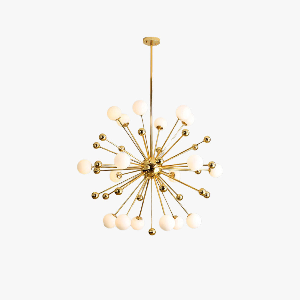 Silva Moderne LED Lustre Or Verre Salon/Chambre À Coucher/Salle À Manger