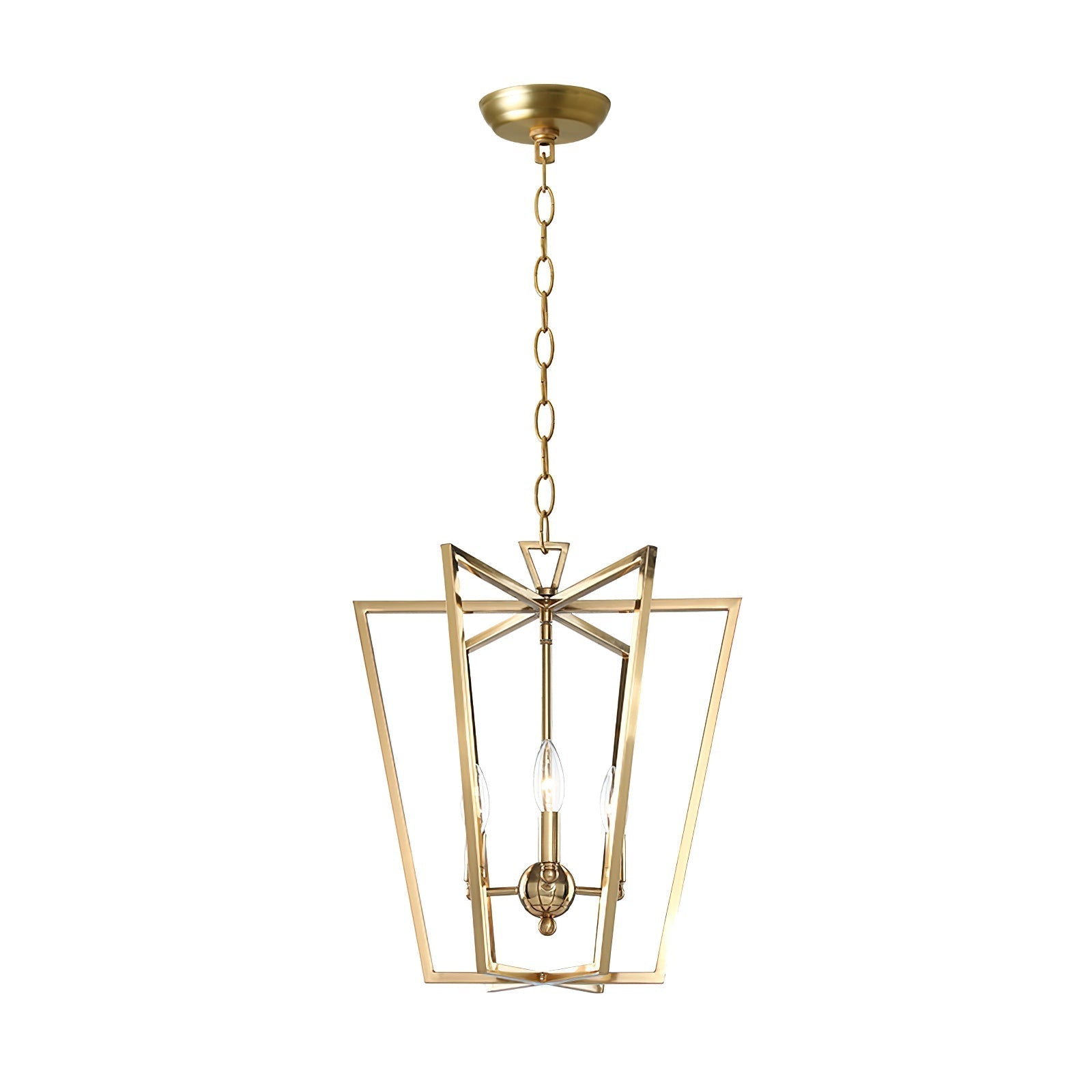 Farmhouse Lantern Chandelier - Blowlighting